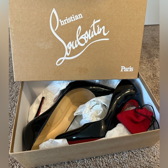 Christian Louboutin Black Pigalle Heels - Picture 14 of 15